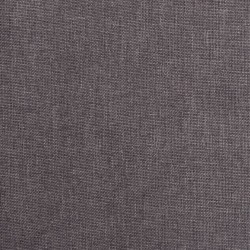 Chaise pivotante de salle à manger Taupe Tissu 