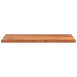 Dessus de table 100x50x2,5cm rectangulaire bois massif d'acacia 