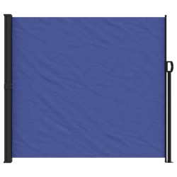 Auvent latéral rétractable bleu 180x500 cm 