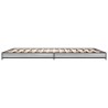 Cadre de lit sans matelas sonoma gris 140x190 cm 