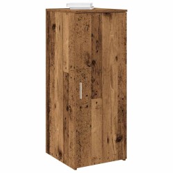 Armoire de rangement vieux bois 40x45x103,5cm bois d'ingénierie 