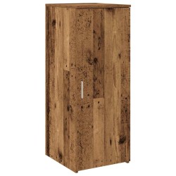 Armoire de rangement vieux bois 40x45x103,5cm bois d'ingénierie 