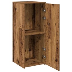 Armoire de rangement vieux bois 40x45x103,5cm bois d'ingénierie 
