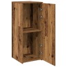 Armoire de rangement vieux bois 40x45x103,5cm bois d'ingénierie 