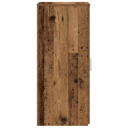 Armoire de rangement vieux bois 40x45x103,5cm bois d'ingénierie 