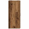 Armoire de rangement vieux bois 40x45x103,5cm bois d'ingénierie 