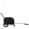 Remorque de vélo pour animaux de compagnie noir 