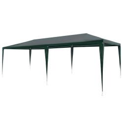 Tente de réception 3x6 m PE Vert 