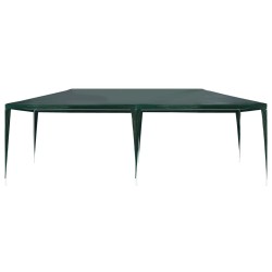 Tente de réception 3x6 m PE Vert 