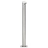 Colonne à eau de jardin ronde Acier inoxydable 95 cm 