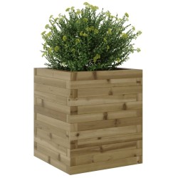 Jardinière 40x40x46 cm bois de pin imprégné 