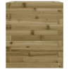 Jardinière 40x40x46 cm bois de pin imprégné 