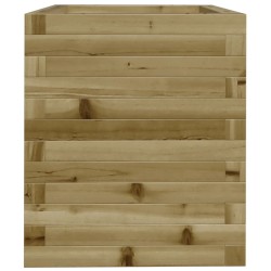 Jardinière 40x40x46 cm bois de pin imprégné 