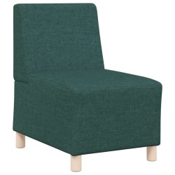 Fauteuil vert foncé 55 cm tissu 