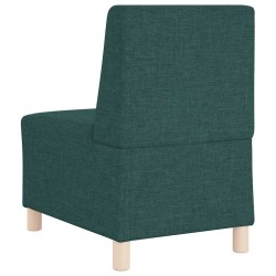 Fauteuil vert foncé 55 cm tissu 