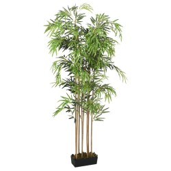 Bambou artificiel 1605 feuilles 180 cm vert 