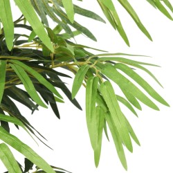 Bambou artificiel 1605 feuilles 180 cm vert 