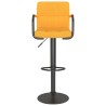 Tabouret de bar Jaune moutarde Tissu 