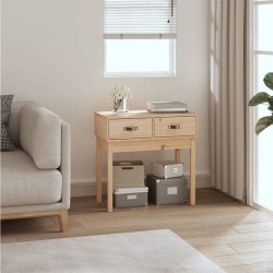 Table console 76,5x40x75 cm Bois massif de pin 