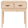 Table console 76,5x40x75 cm Bois massif de pin 