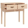 Table console 76,5x40x75 cm Bois massif de pin 