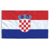 Drapeau de la Croatie et mât 5,55 m Aluminium 