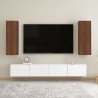 Meubles TV 2 pcs Chêne marron 30,5x30x90 cm Bois d'ingénierie 