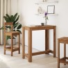 Table de bar chêne artisanal 102x50x103,5 cm bois d'ingénierie 