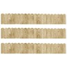Rouleaux de bordure 3 pcs 120 cm bois de pin imprégné 