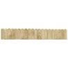 Rouleaux de bordure 3 pcs 120 cm bois de pin imprégné 