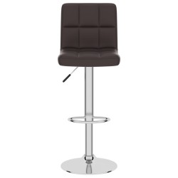 Tabouret de bar Marron Similicuir 