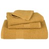 Serviettes de douche 10 pcs doré 70x140 cm 360 g/m² 100% coton 