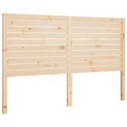Tête de lit 146x4x100 cm Bois massif de pin 