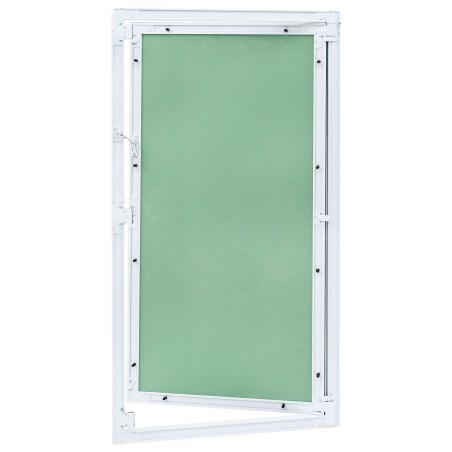 Panneau d'accèsavec un cadre en alu et une plaque de plâtre 400x800 mm 