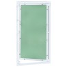 Panneau d'accèsavec un cadre en alu et une plaque de plâtre 400x800 mm 