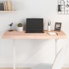 Dessus de table 100x40x(2-6) cm bois de chêne massif non traité 