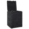 Composteur de jardin Noir 280 L Polypropylène 