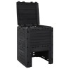 Composteur de jardin Noir 280 L Polypropylène 