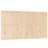 Tête de lit murale 159,5x3x90 cm Bois massif de pin 
