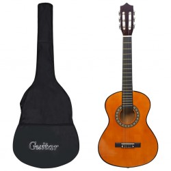 Guitare classique avec sac de débutants et enfants 1/2 34" 