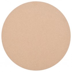 vidaXL Dessus de table Rond MDF 600 x 18 mm 