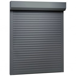 vidaXL Volet roulant Aluminium 120 x 150 cm Anthracite 