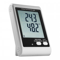 Enregistreur de données - écran LCD - température + humidité de l’air 