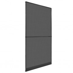 vidaXL Moustiquaire à charnière pour portes Anthracite 120x240 cm 