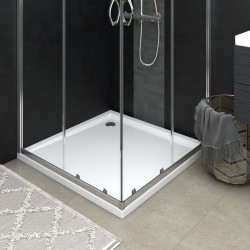 vidaXL Receveur de douche carré ABS 90x90 cm 