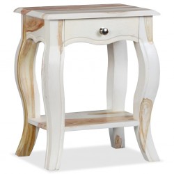 Table de chevet Bois massif de Sesham 40 x 30 x 50 cm 