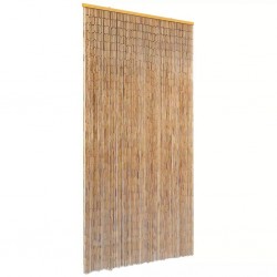 Rideau de porte contre insectes Bambou 90 x 220 cm 