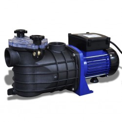 Pompe électrique de piscine 500 W Bleu 